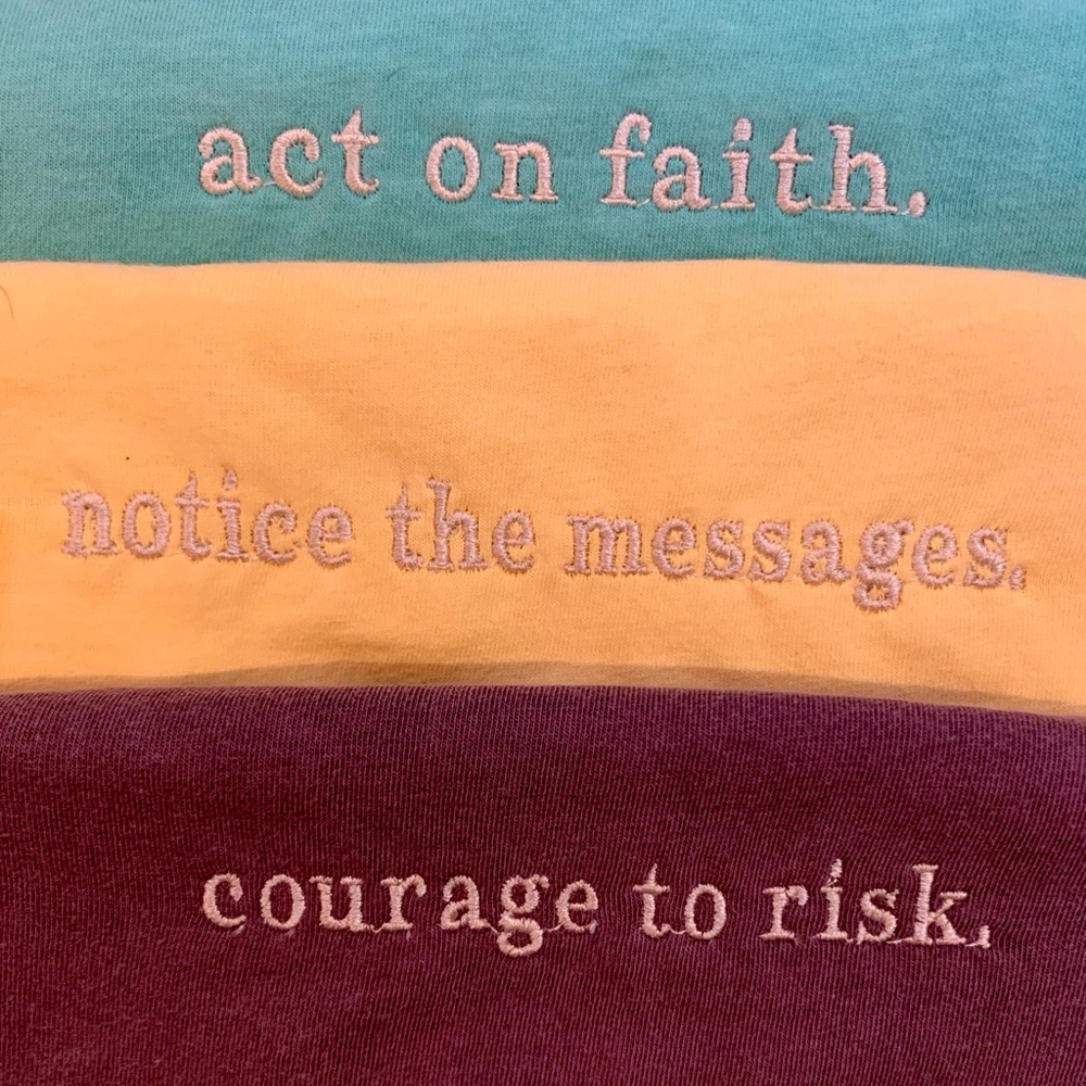 Inspiration wear sleeveless 100% cotton tee